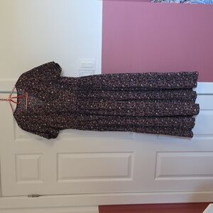 Shein long curvy dress 1x purple